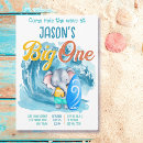 Search for surf party invitations The big one