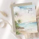 Search for destination wedding thank you cards Palm trees