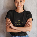 Search for plain black womens tshirts For her