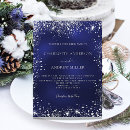 Search for elegant navy wedding invitations Blue and white