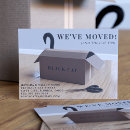 Search for cat moving announcement cards We have moved