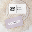 Search for lilac business cards Unique