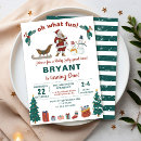 Search for oh what fun seasonal invitations Red