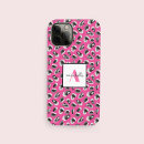 Recherche de motif de léopard iphone coques Rose