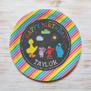 Search for elmo birthday plates Rainbow
