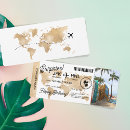 Search for hawaii vacation invitations Surprise trip ticket