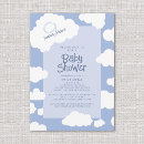 Search for cloud 9 party invitations Blue sky