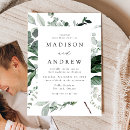 Recherche de cadre photo mariage invitations Eucalyptus