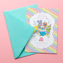 Recherche de de la rue invitations Des enfants colorés