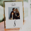 Search for black and white table cards Calligraphy