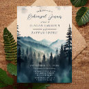 Search for nature rehearsal dinner invitations Forest