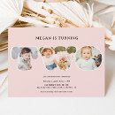 Recherche de collage birthday invitations Contemporain