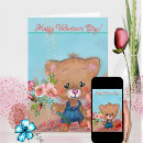 Search for bear valentines day cards Blue