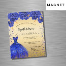 Search for royal blue gold quinceanera invitations Dress