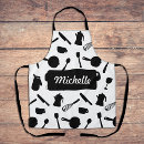 Search for black queen aprons Elegant