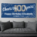 Search for 100th birthday banners Cheers to 100 years