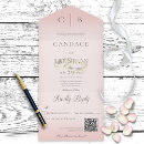 Recherche de blush pink mariage invitations Minimaliste