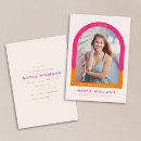Search for hot pink graduation invitations College