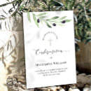 Search for rustic confirmation invitations Watercolor