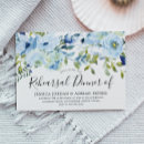 Search for lights rehearsal dinner invitations Blue