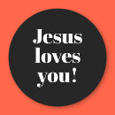Search for vintage jesus stickers Jesus loves you