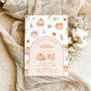 Search for white pumpkin birthday invitations Watercolor
