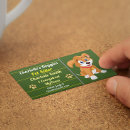 Recherche de garde de chiot cartes visite Customer