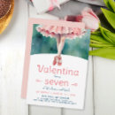 Search for love birthday invitations Girly