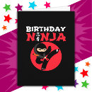 Search for martial arts birthday cards Ninja