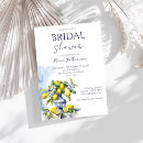 Search for lemon bridal shower invitations Amalfi