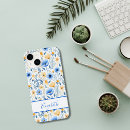 Search for blue wildflower iphone cases Girly