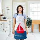 Search for beach house decor aprons Family