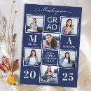 Search for blue graduation thank you cards Photo collage