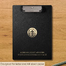 Search for luxury clipboards Black gold