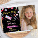 Search for pamper birthday invitations Spa