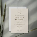Search for monogram names wedding invitations Modern