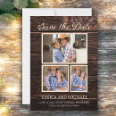 Search for barn wedding save the dates Rustic wood