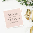 Search for blush pink wedding napkins Simple