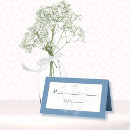 Search for dusty blue place cards Sophisticated