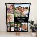 Search for family blankets Black