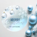 Search for christmas bauble stickers Merry