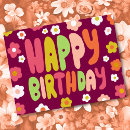 Search for groovy birthday cards Retro