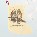 Search for bird christmas stockings Xmas