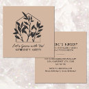 Search for nursery business cards Black