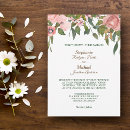 Search for green leaves border wedding invitations Watercolor