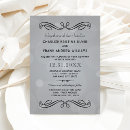 Search for platinum wedding invitations Silver