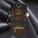 Search for black brown invitations Floral
