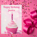 Search for pink cake birthday cards Sweet