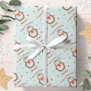 Recherche de pingouin de noël papier cadeau Vacances