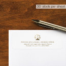 Search for justice return address labels Scales of justice